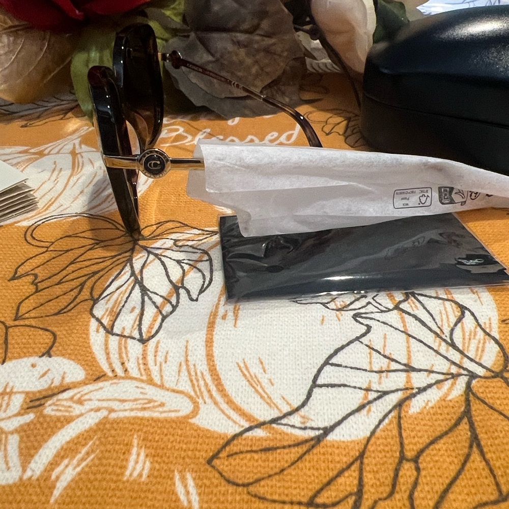 Coach Tortoise Shell Sunglasses - Picture 13 of 14